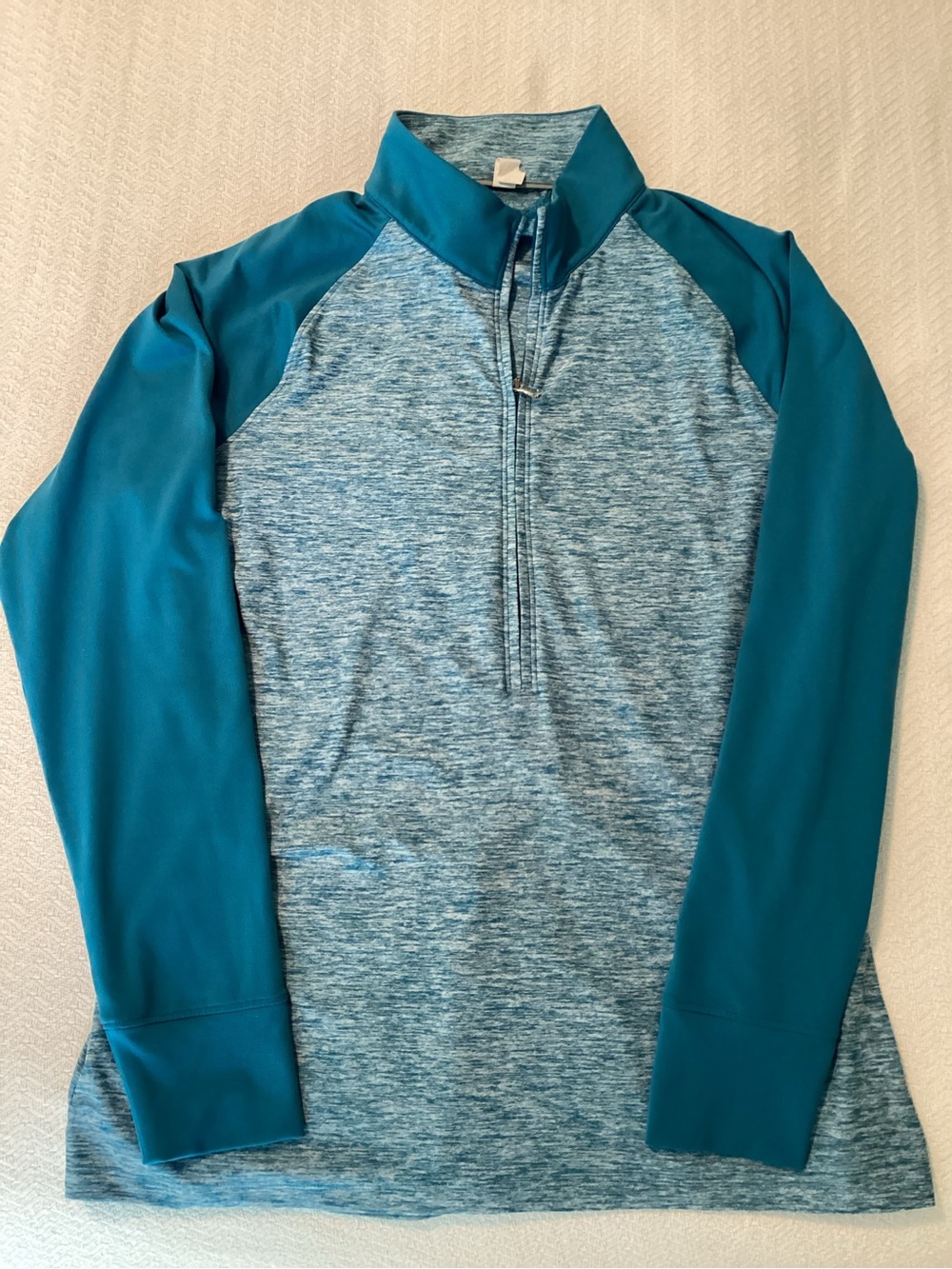 Under Armour Teal Half-Zip Performance pullover